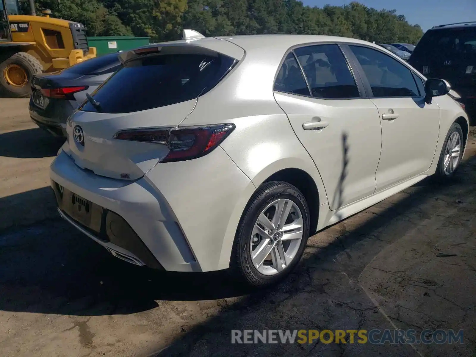 4 Photograph of a damaged car JTNK4RBE6K3051090 TOYOTA COROLLA 2019