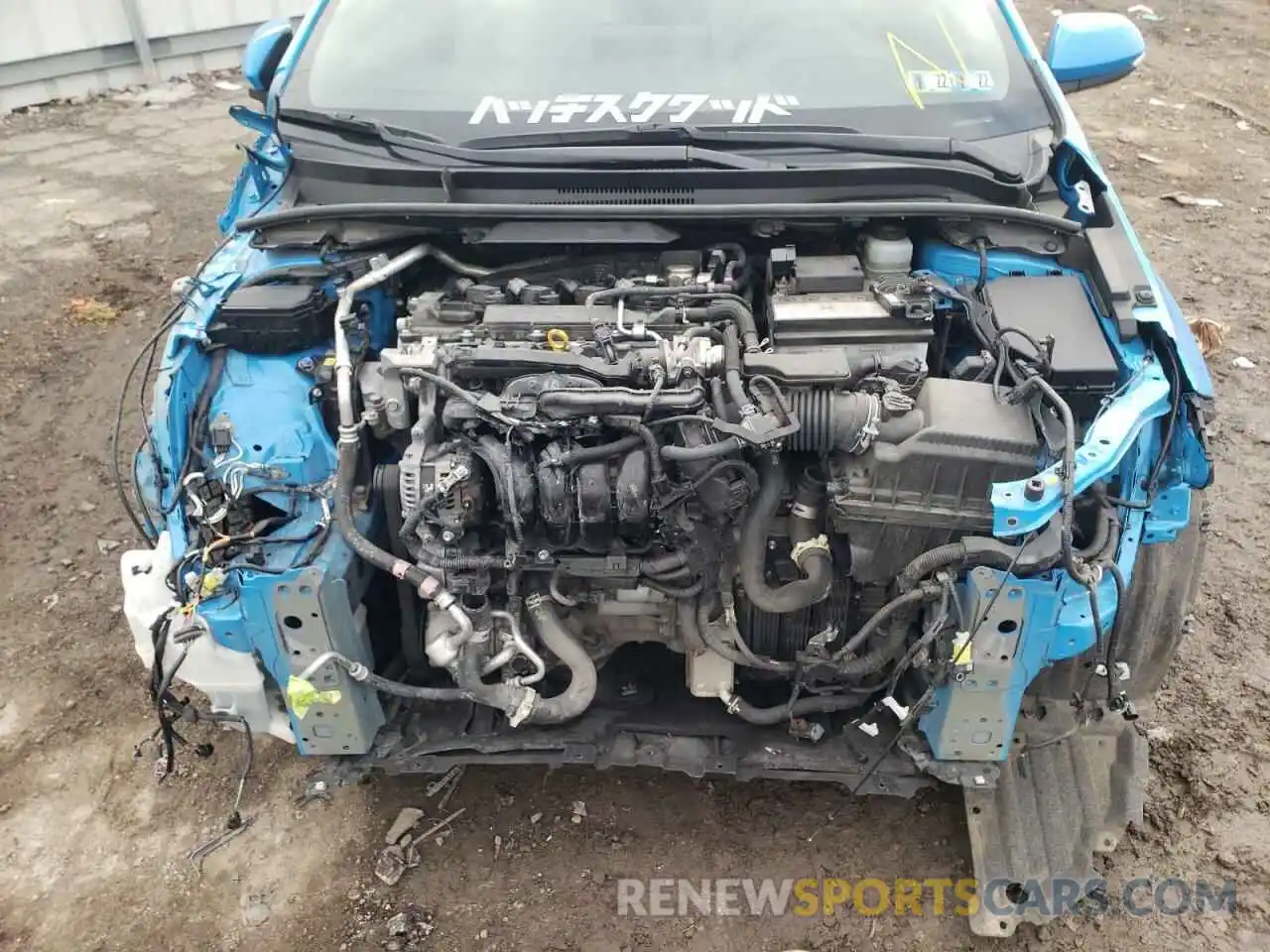 7 Photograph of a damaged car JTNK4RBE6K3052241 TOYOTA COROLLA 2019