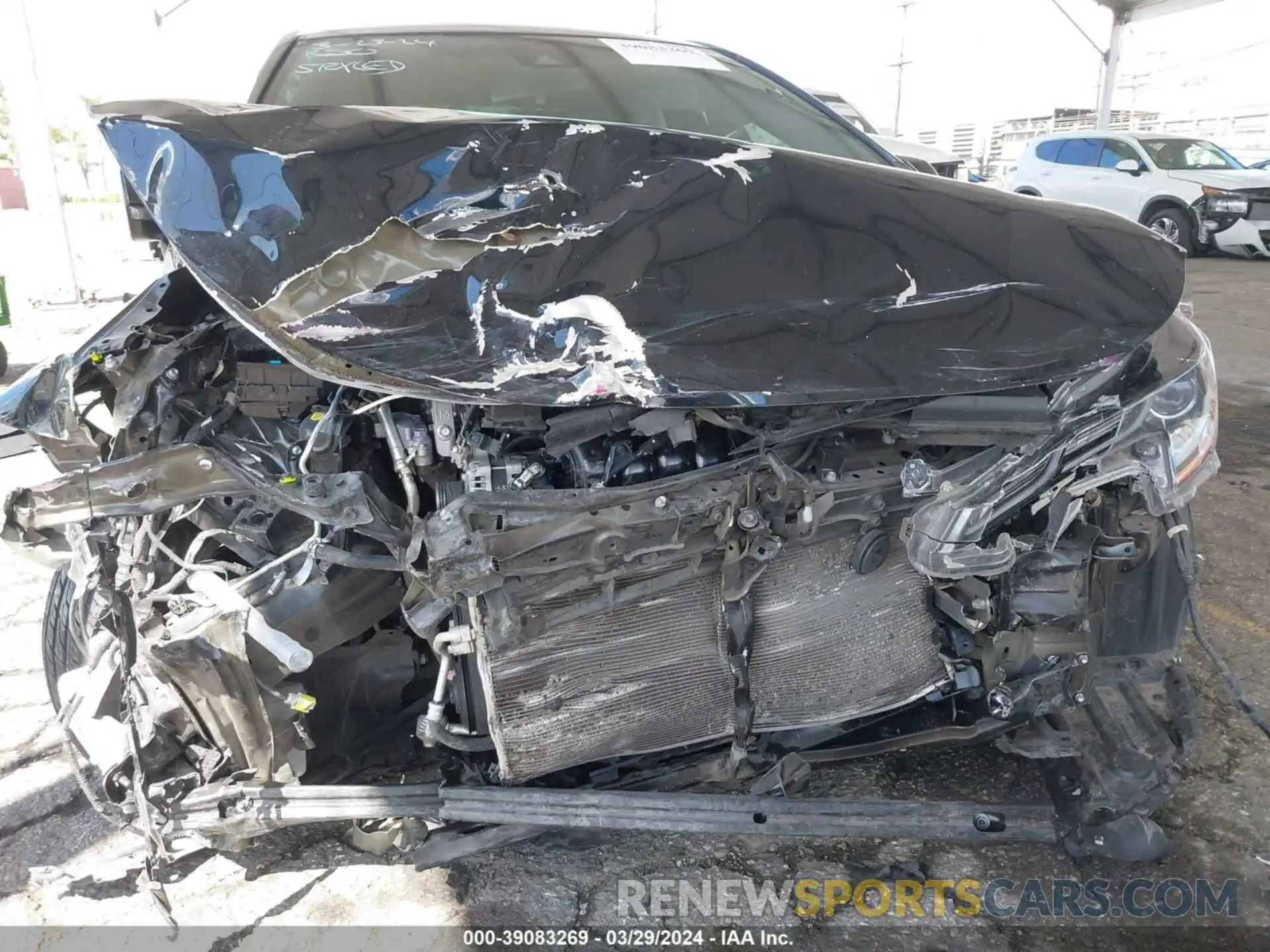 17 Photograph of a damaged car JTNK4RBE6K3067550 TOYOTA COROLLA 2019