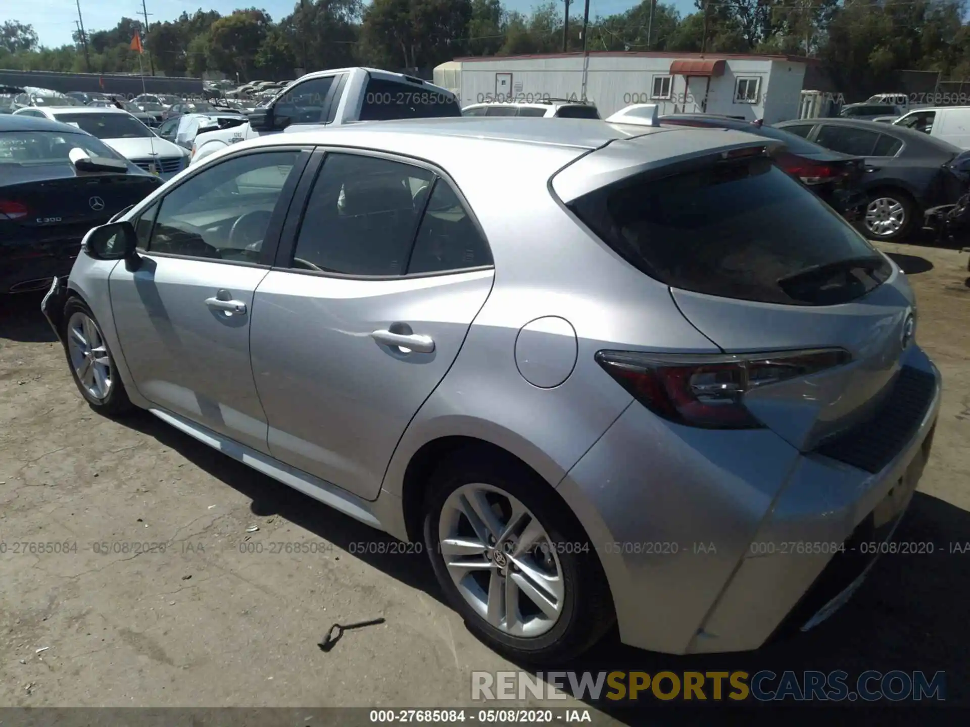 3 Photograph of a damaged car JTNK4RBE6K3068875 TOYOTA COROLLA 2019