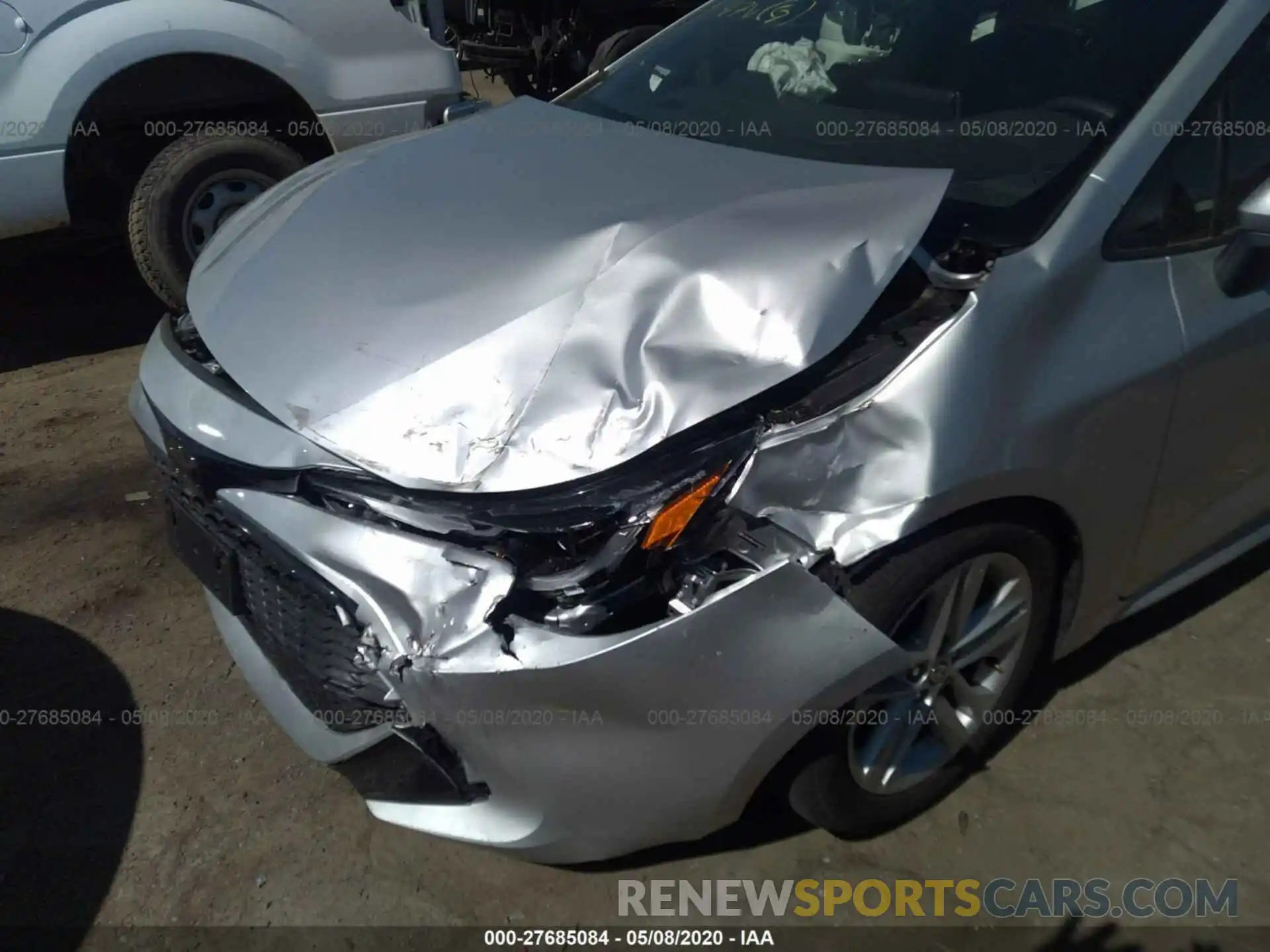 6 Photograph of a damaged car JTNK4RBE6K3068875 TOYOTA COROLLA 2019