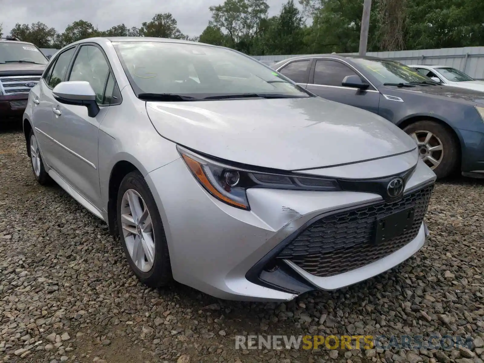 1 Photograph of a damaged car JTNK4RBE6K3069962 TOYOTA COROLLA 2019