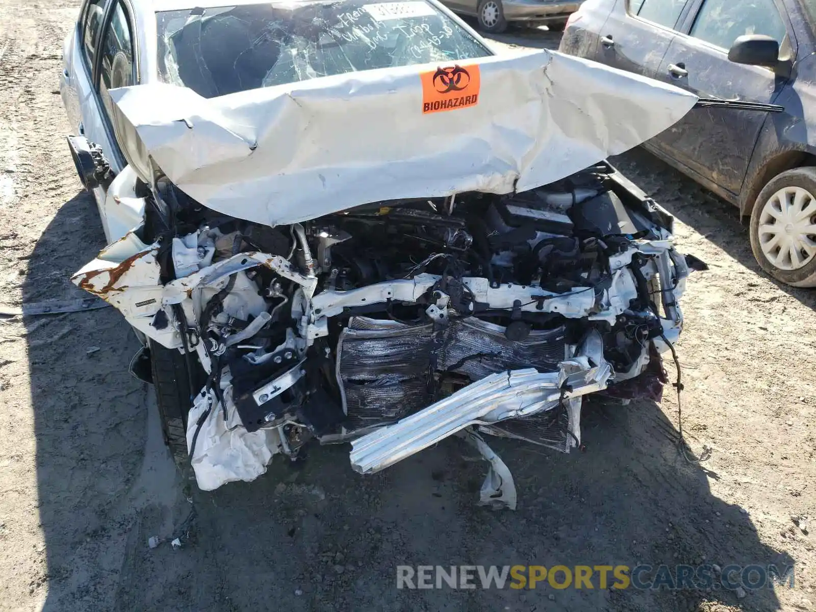 9 Photograph of a damaged car JTNK4RBE7K3000598 TOYOTA COROLLA 2019