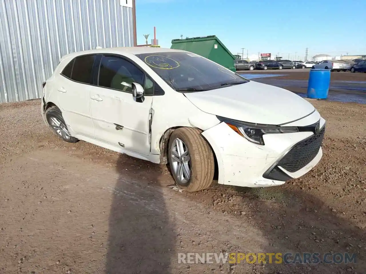 9 Photograph of a damaged car JTNK4RBE7K3000794 TOYOTA COROLLA 2019