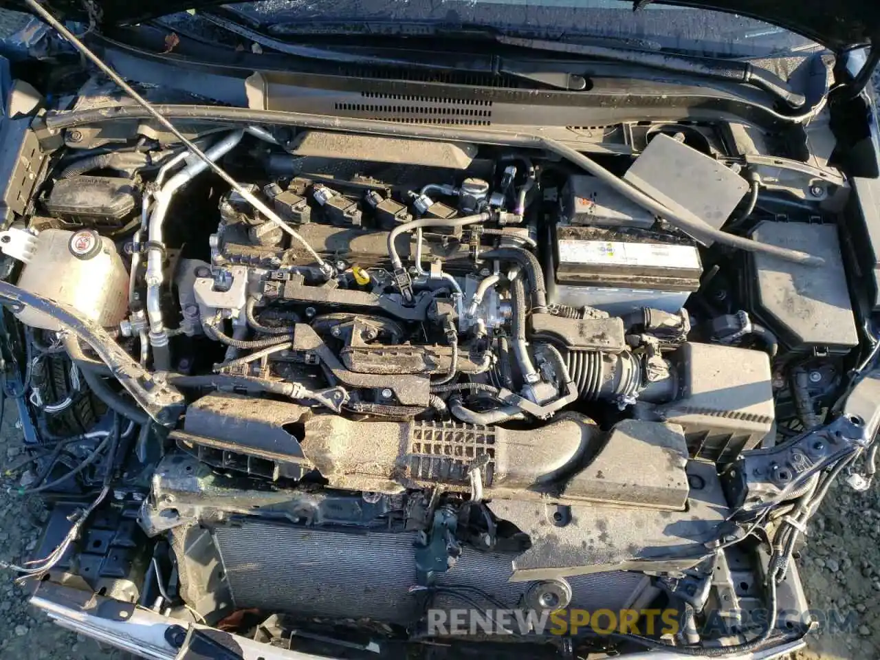 7 Photograph of a damaged car JTNK4RBE7K3004649 TOYOTA COROLLA 2019