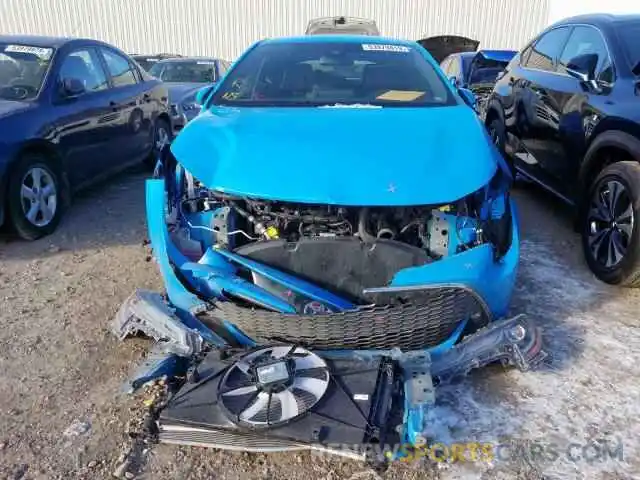 9 Photograph of a damaged car JTNK4RBE7K3011620 TOYOTA COROLLA 2019