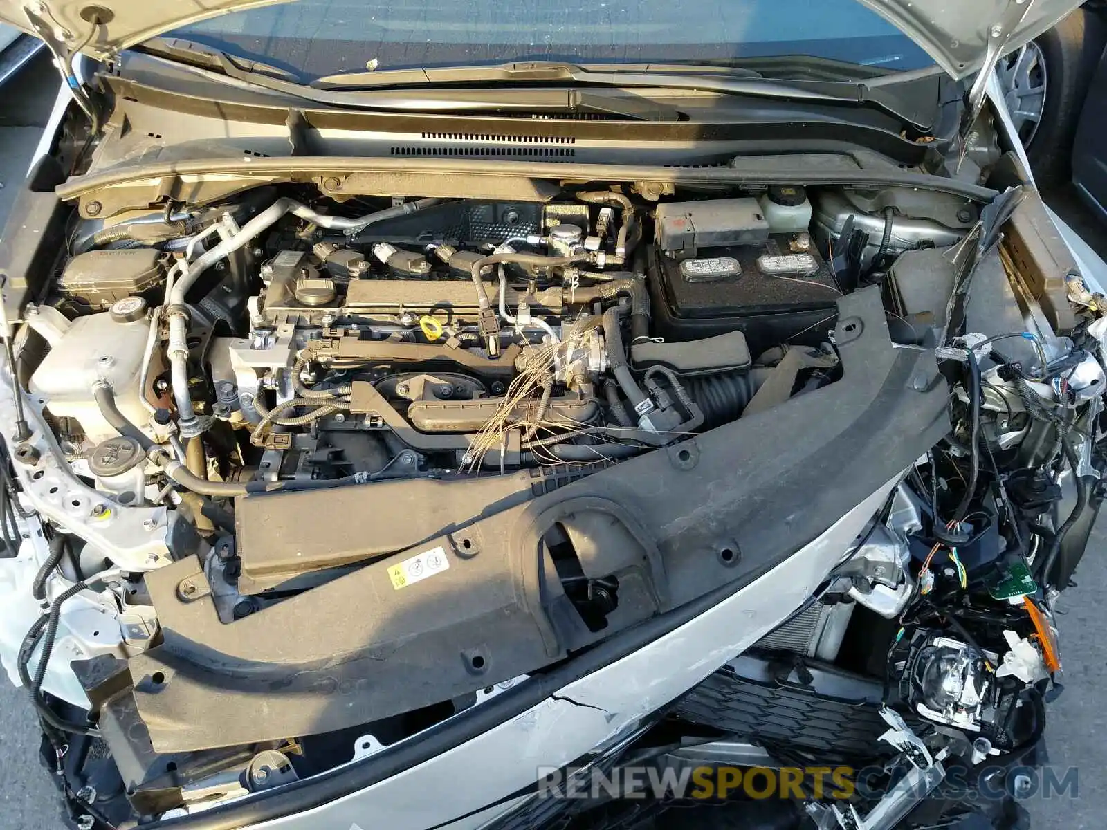 7 Photograph of a damaged car JTNK4RBE7K3014095 TOYOTA COROLLA 2019