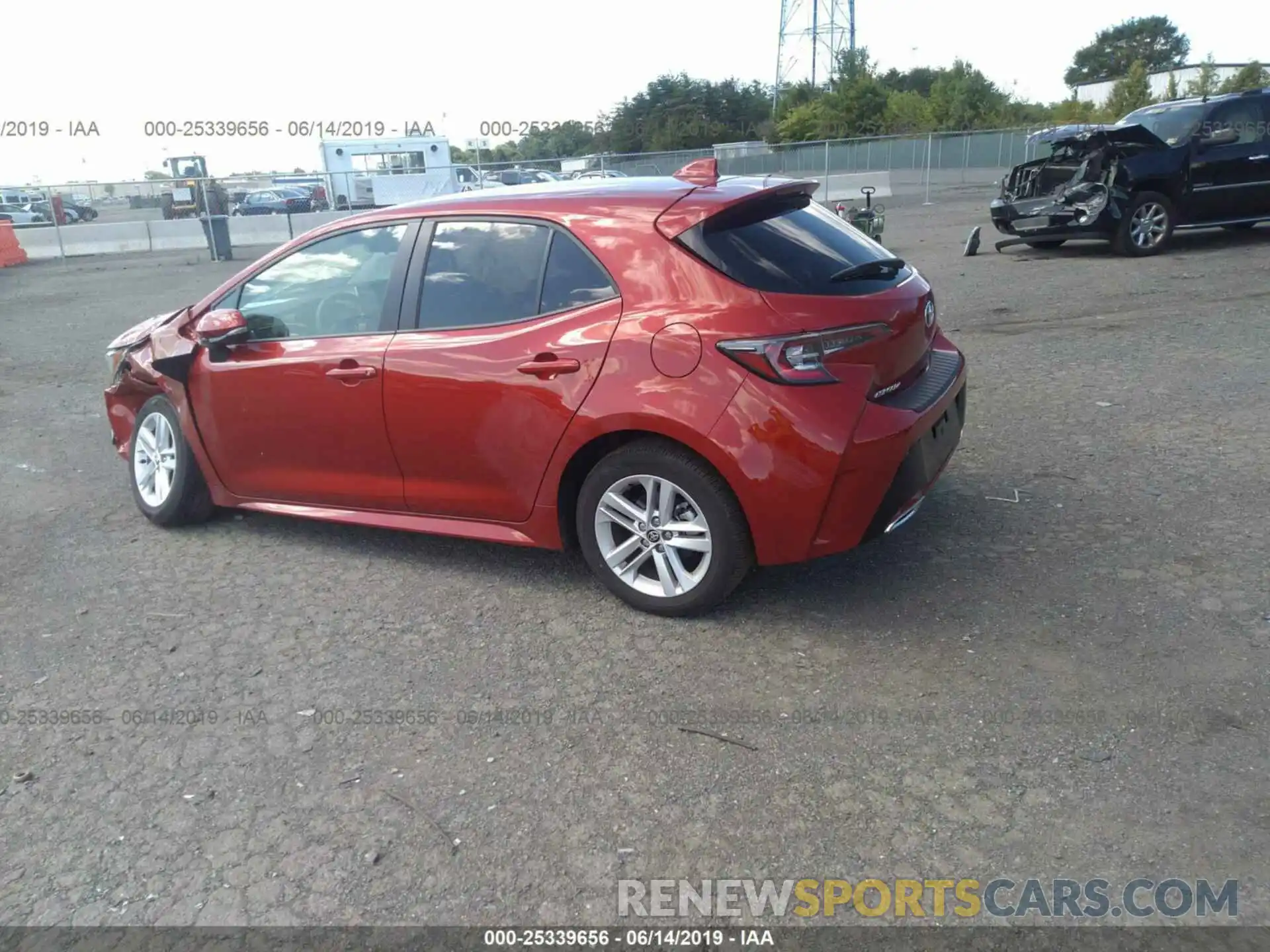 3 Photograph of a damaged car JTNK4RBE7K3015909 TOYOTA COROLLA 2019