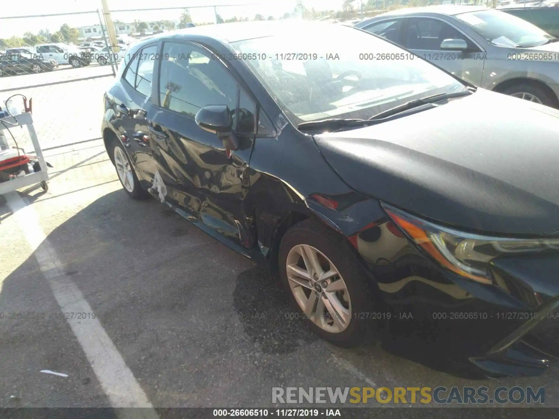 6 Photograph of a damaged car JTNK4RBE7K3016364 TOYOTA COROLLA 2019