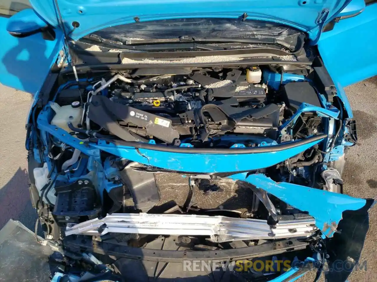 7 Photograph of a damaged car JTNK4RBE7K3020396 TOYOTA COROLLA 2019