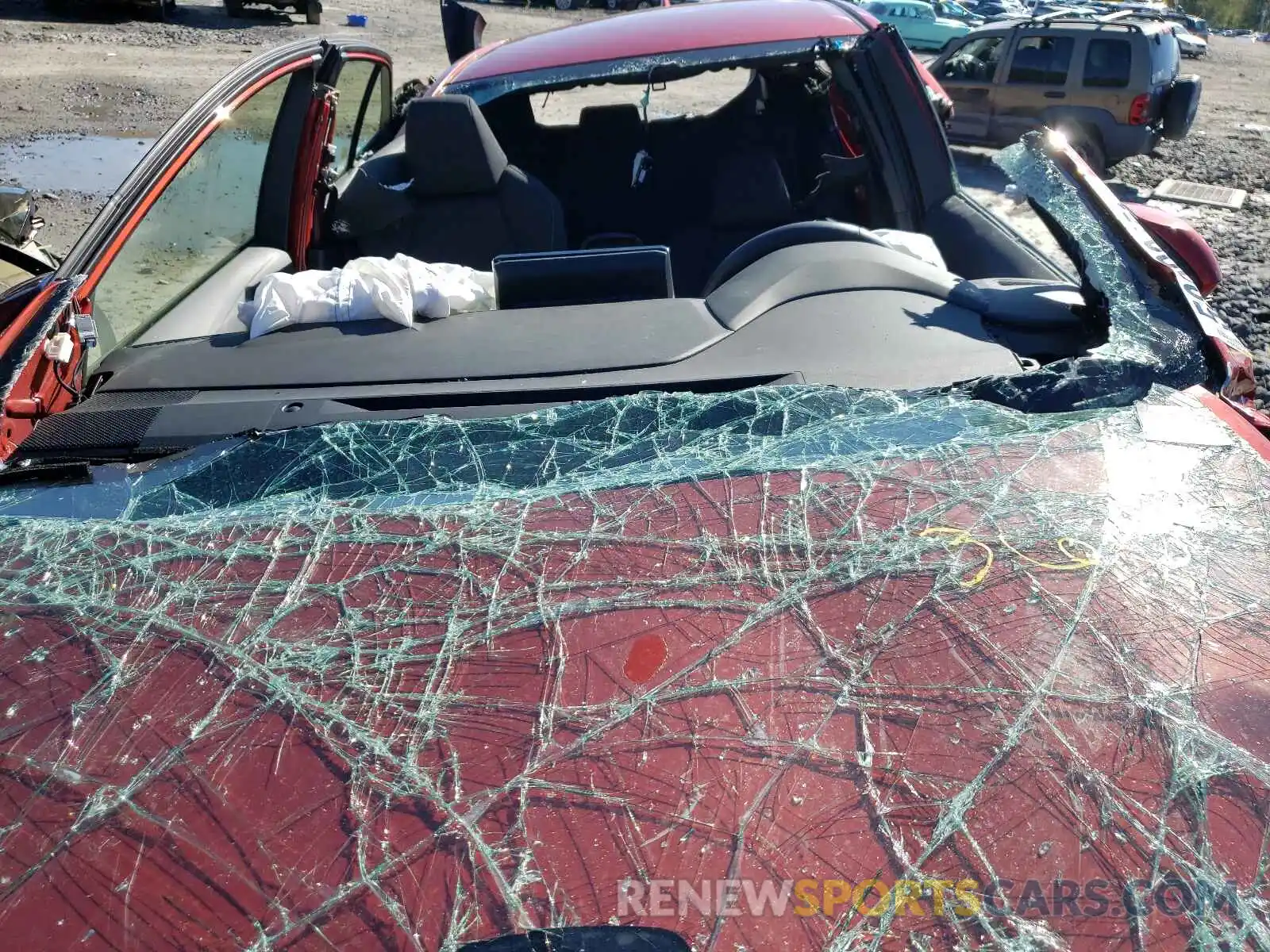 10 Photograph of a damaged car JTNK4RBE7K3021161 TOYOTA COROLLA 2019