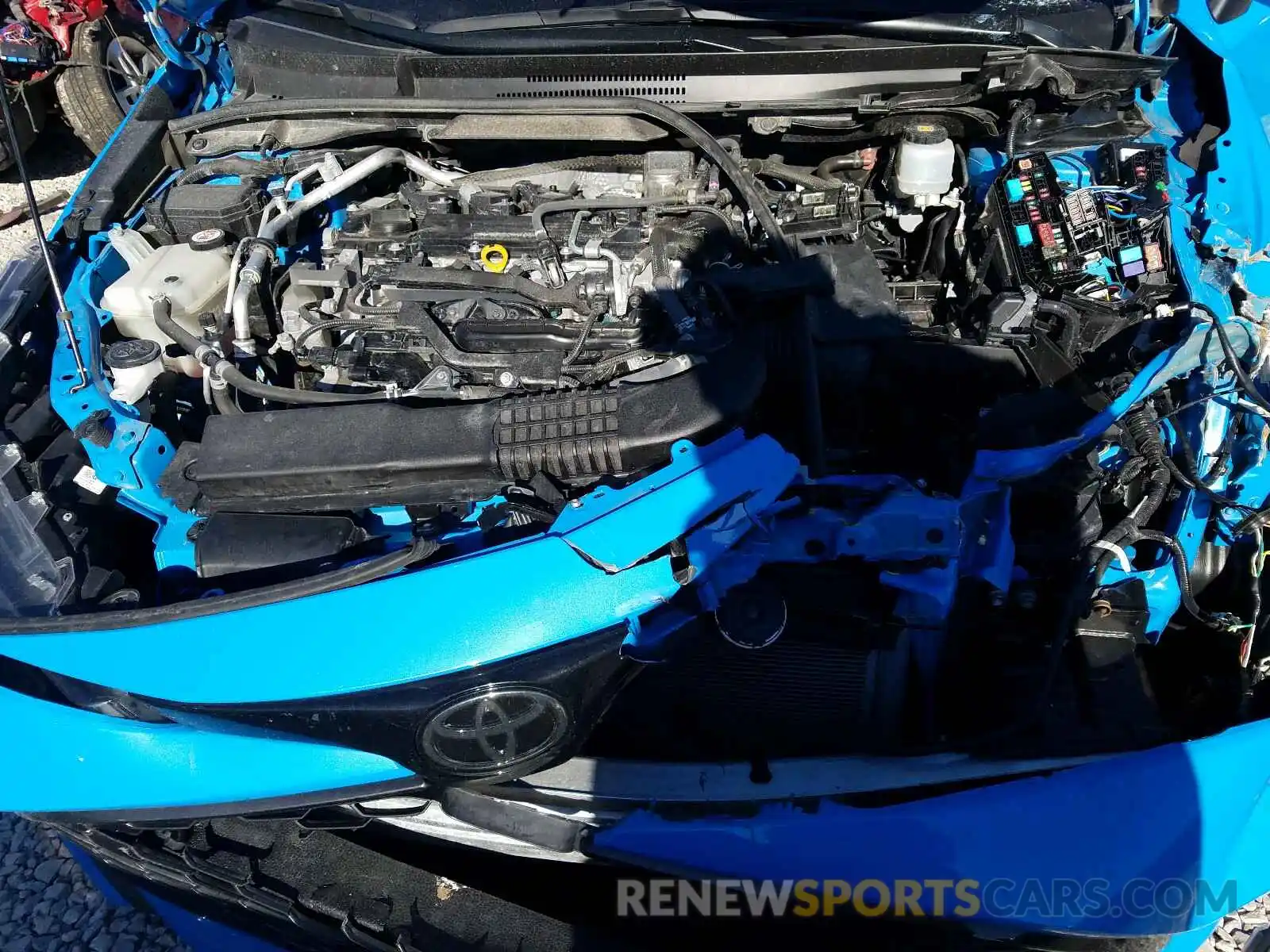 7 Photograph of a damaged car JTNK4RBE7K3023878 TOYOTA COROLLA 2019