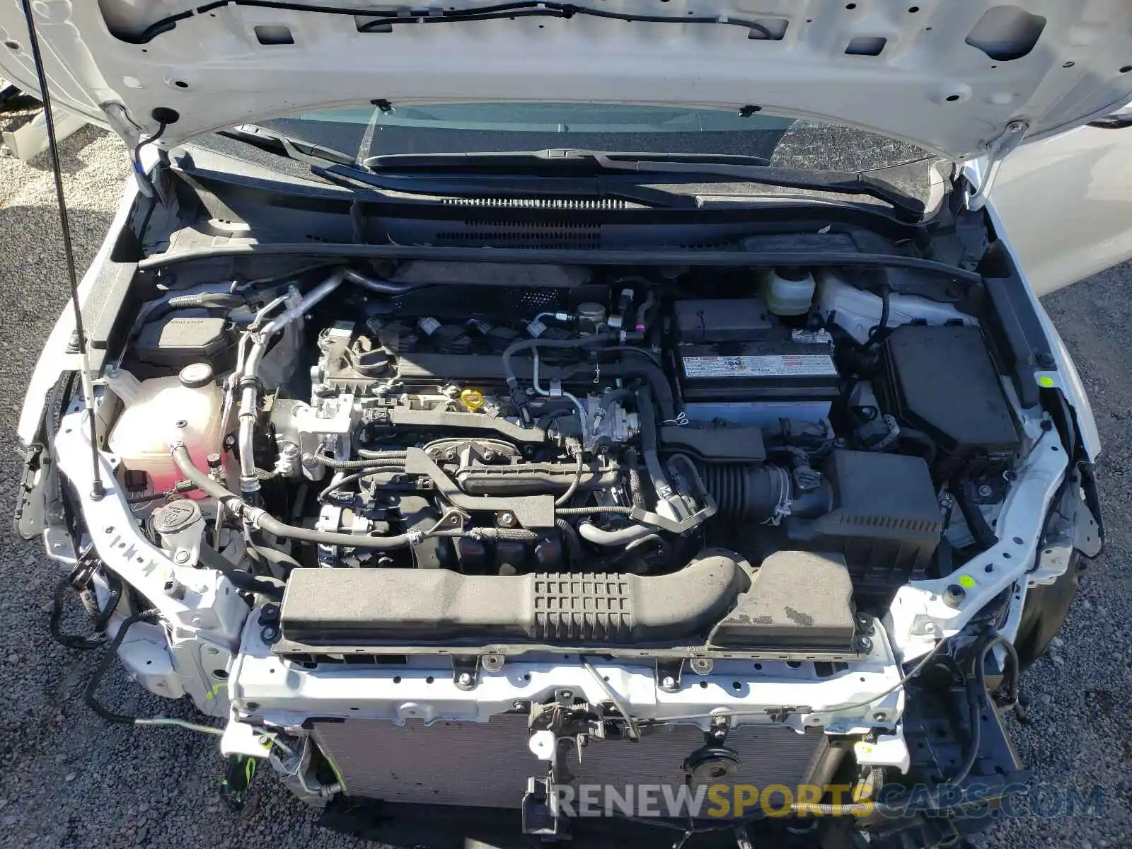 7 Photograph of a damaged car JTNK4RBE7K3028630 TOYOTA COROLLA 2019