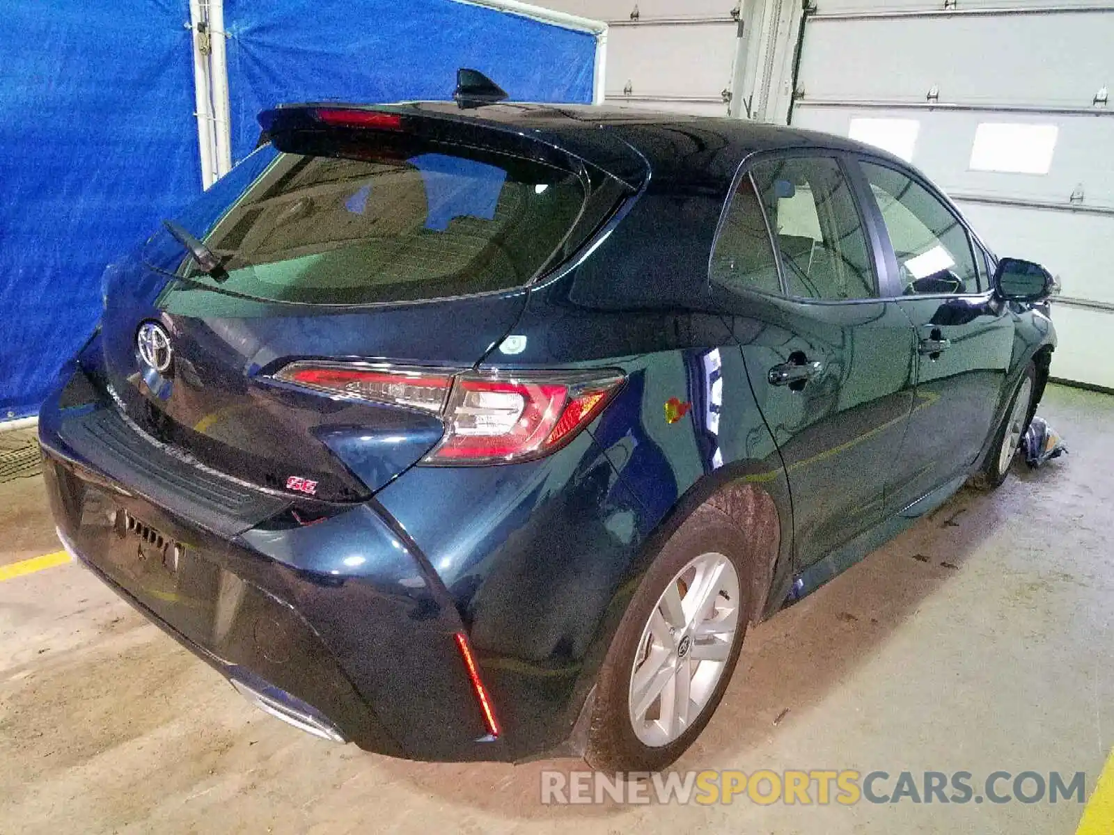 4 Photograph of a damaged car JTNK4RBE7K3029213 TOYOTA COROLLA 2019