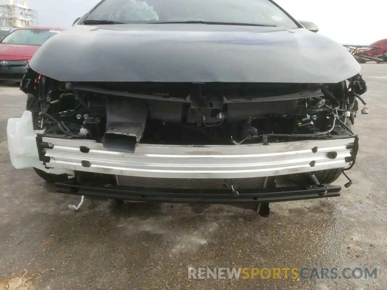 9 Photograph of a damaged car JTNK4RBE7K3030099 TOYOTA COROLLA 2019