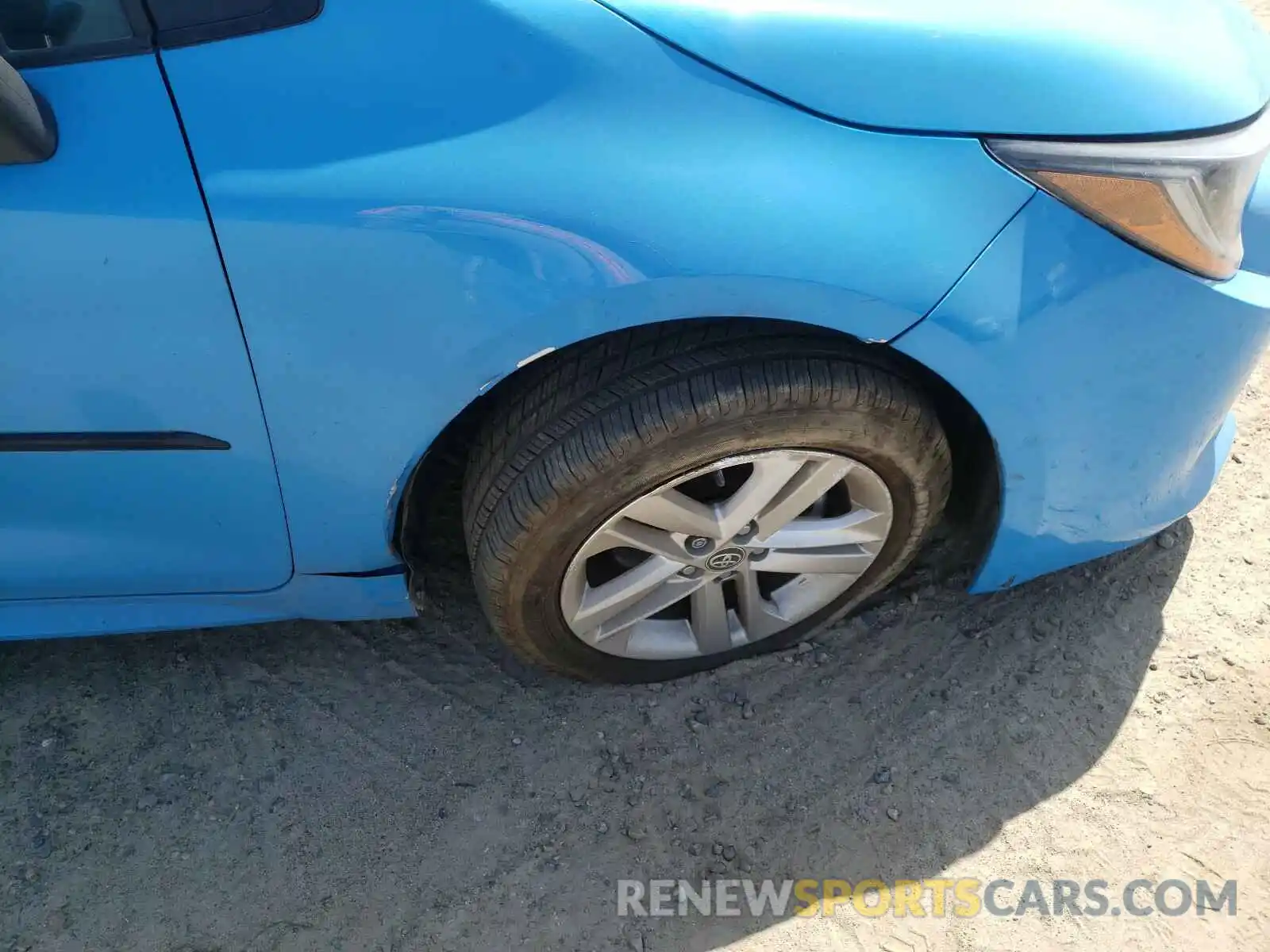 9 Photograph of a damaged car JTNK4RBE7K3036517 TOYOTA COROLLA 2019