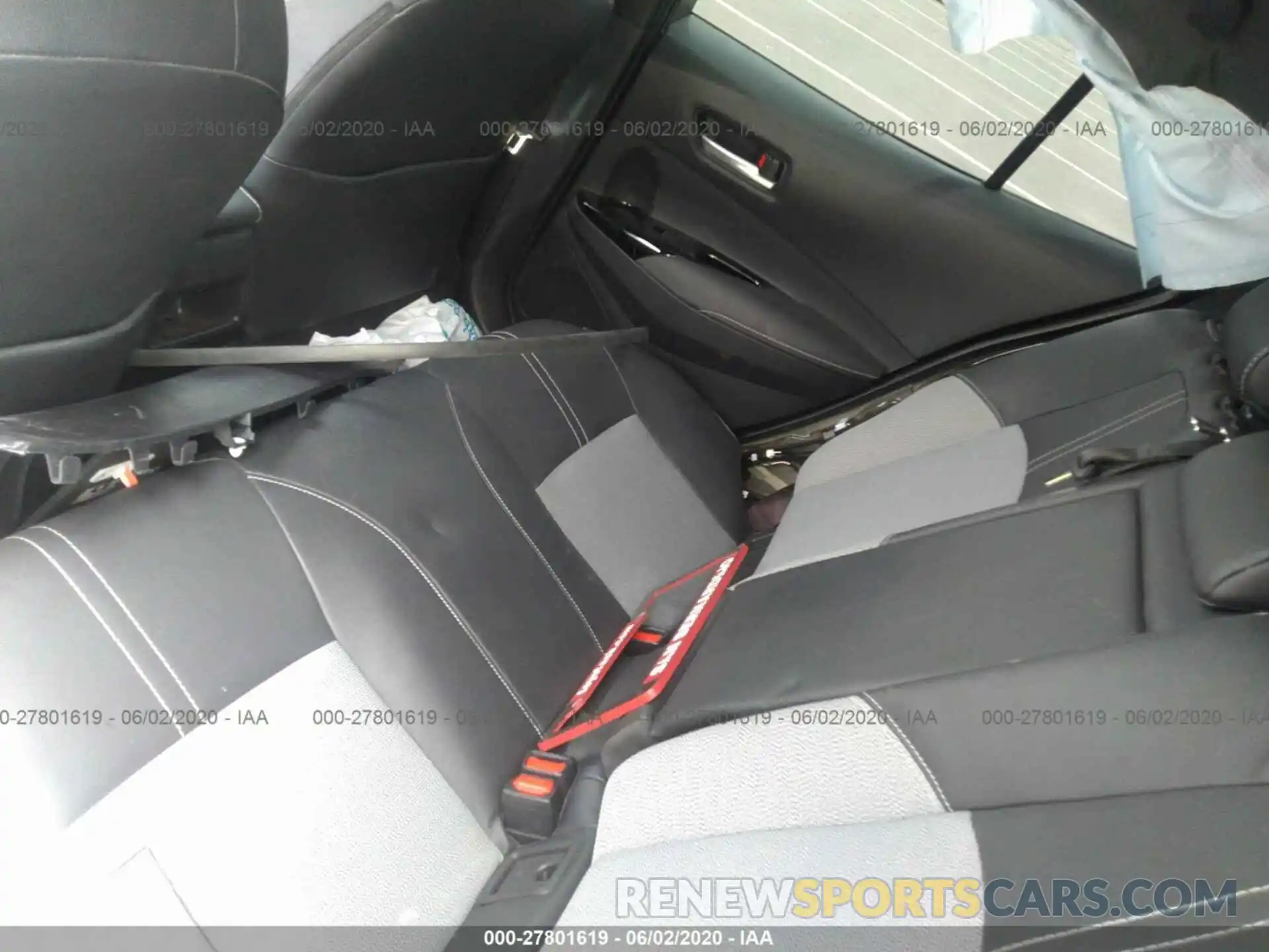 8 Photograph of a damaged car JTNK4RBE7K3040258 TOYOTA COROLLA 2019