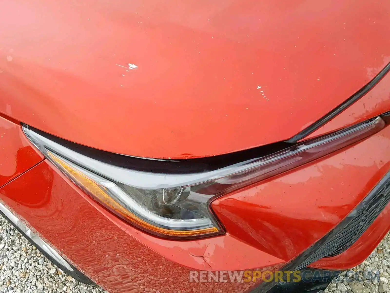 9 Photograph of a damaged car JTNK4RBE7K3044925 TOYOTA COROLLA 2019