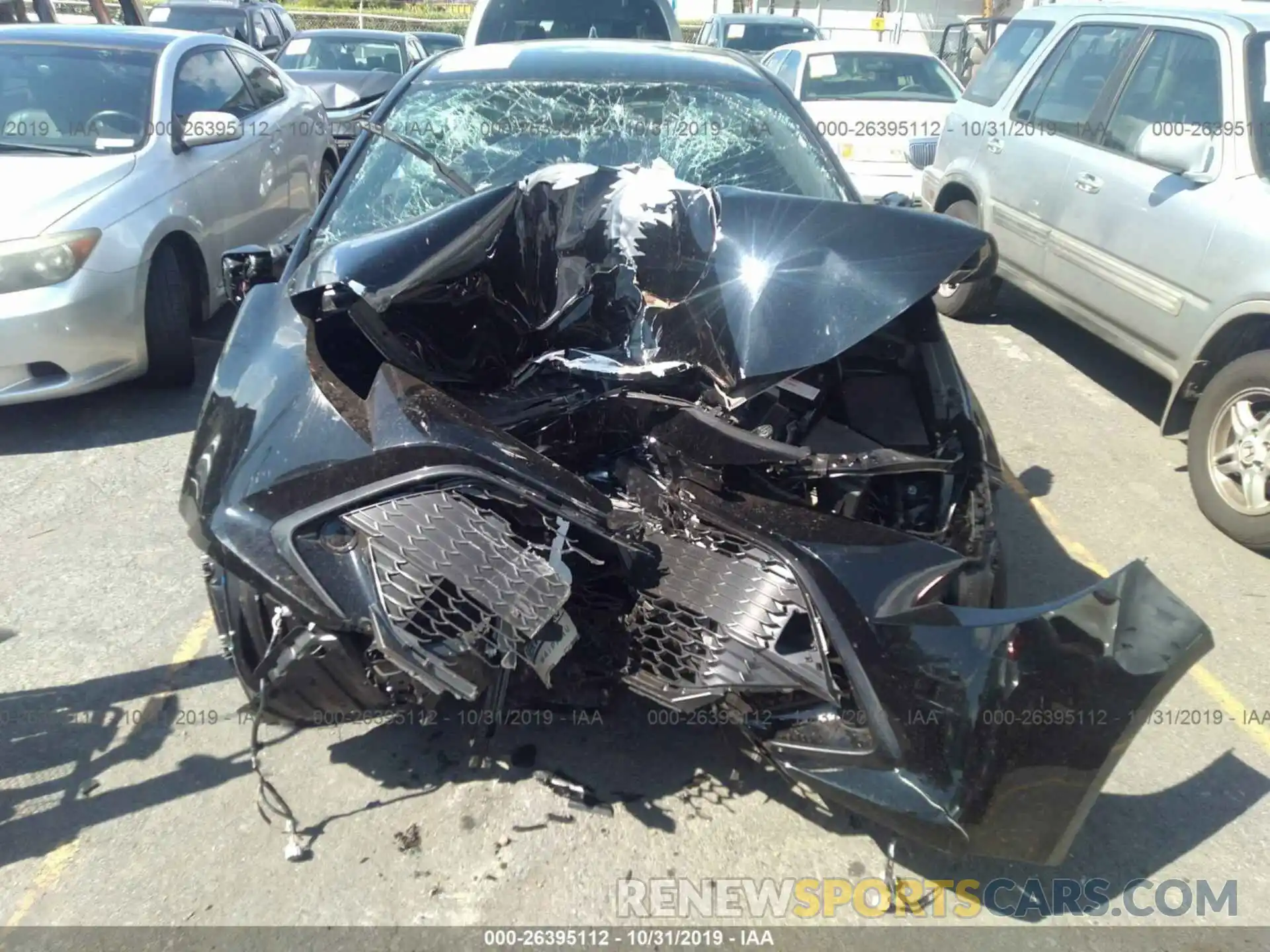 6 Photograph of a damaged car JTNK4RBE7K3049820 TOYOTA COROLLA 2019