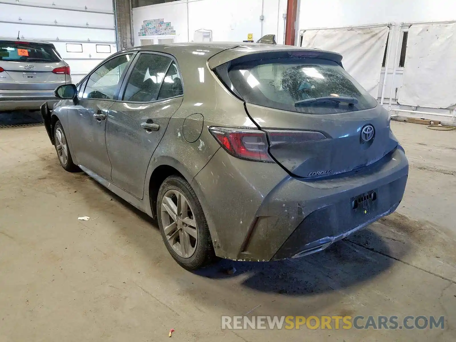 3 Photograph of a damaged car JTNK4RBE7K3049980 TOYOTA COROLLA 2019