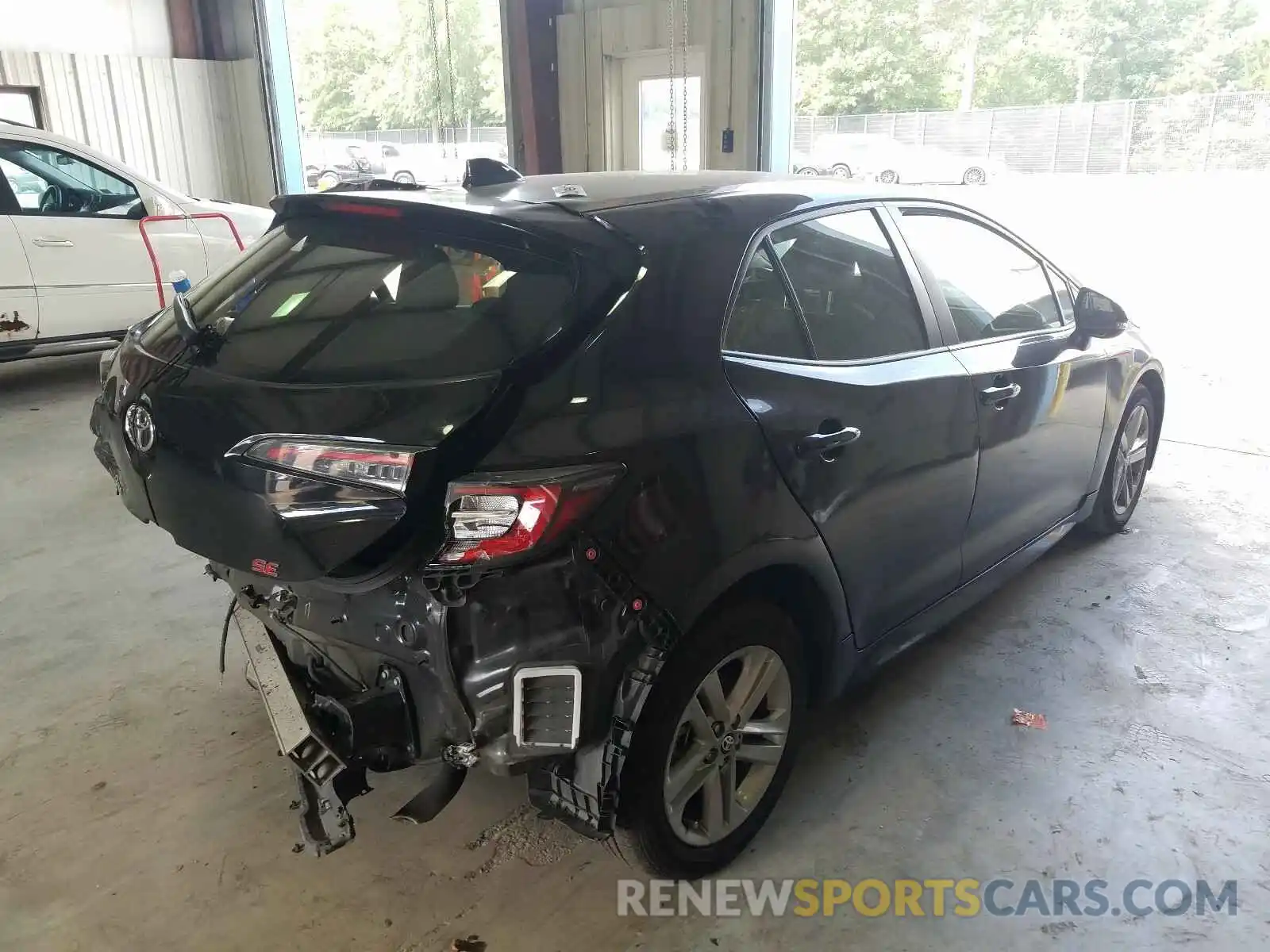 4 Photograph of a damaged car JTNK4RBE7K3052829 TOYOTA COROLLA 2019