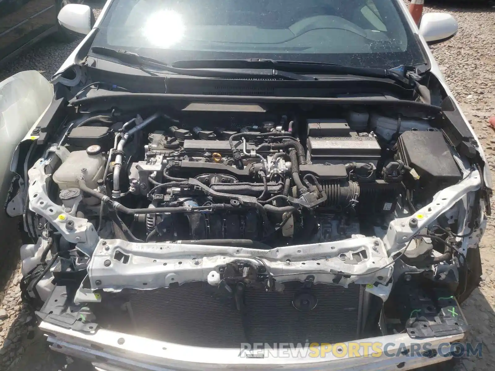 7 Photograph of a damaged car JTNK4RBE7K3058095 TOYOTA COROLLA 2019