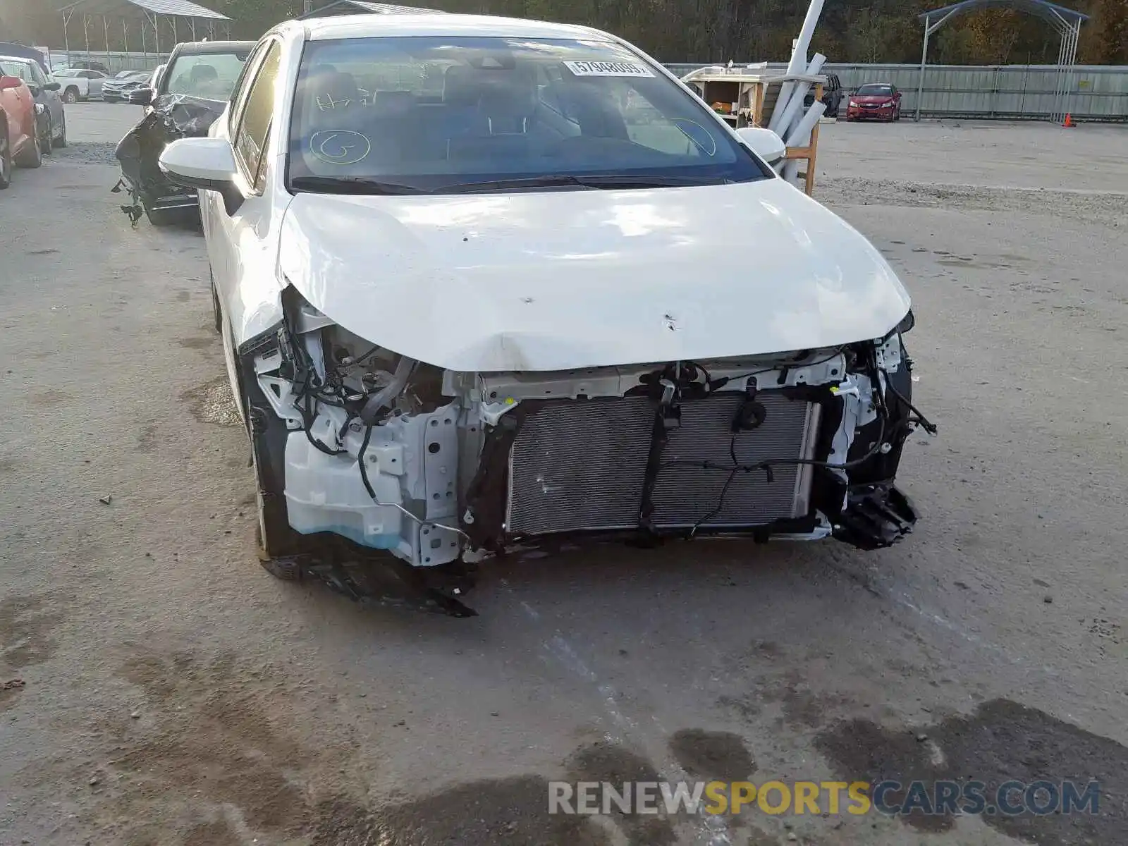 9 Photograph of a damaged car JTNK4RBE7K3060445 TOYOTA COROLLA 2019