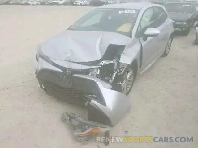 2 Photograph of a damaged car JTNK4RBE7K3062129 TOYOTA COROLLA 2019