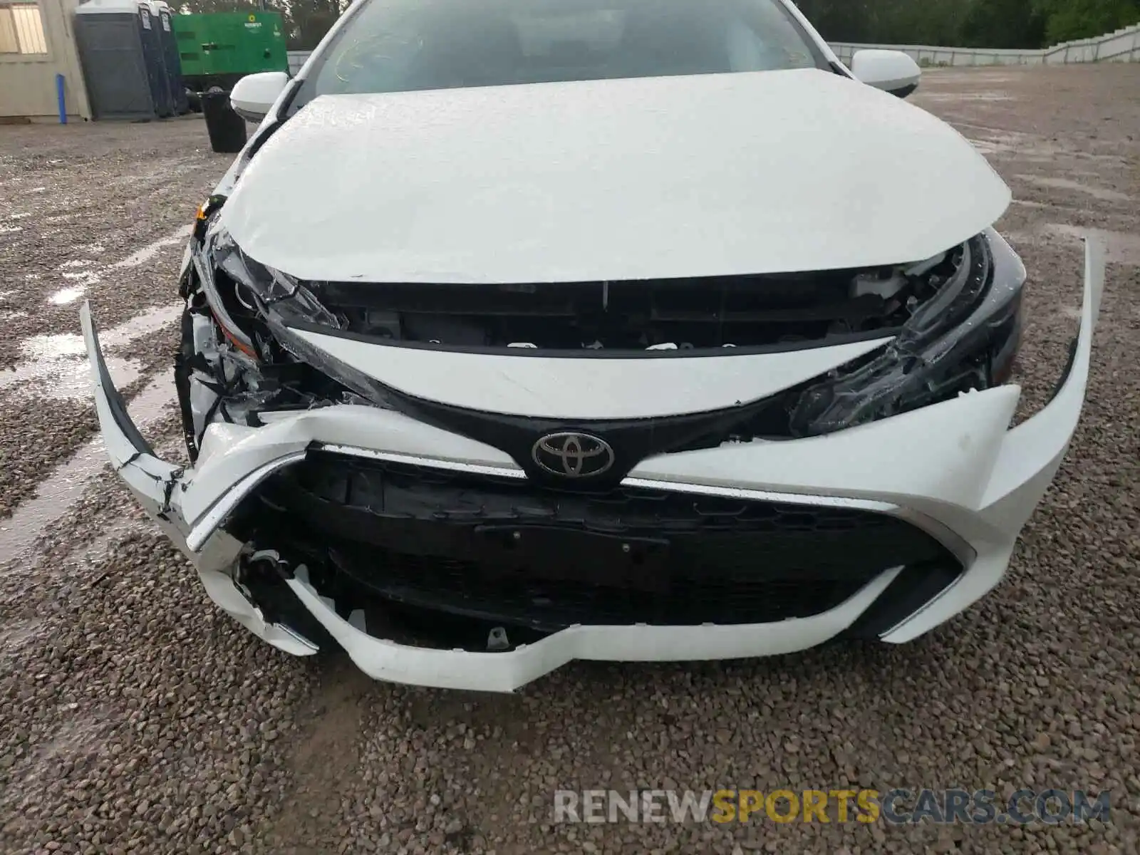 9 Photograph of a damaged car JTNK4RBE8K3002568 TOYOTA COROLLA 2019