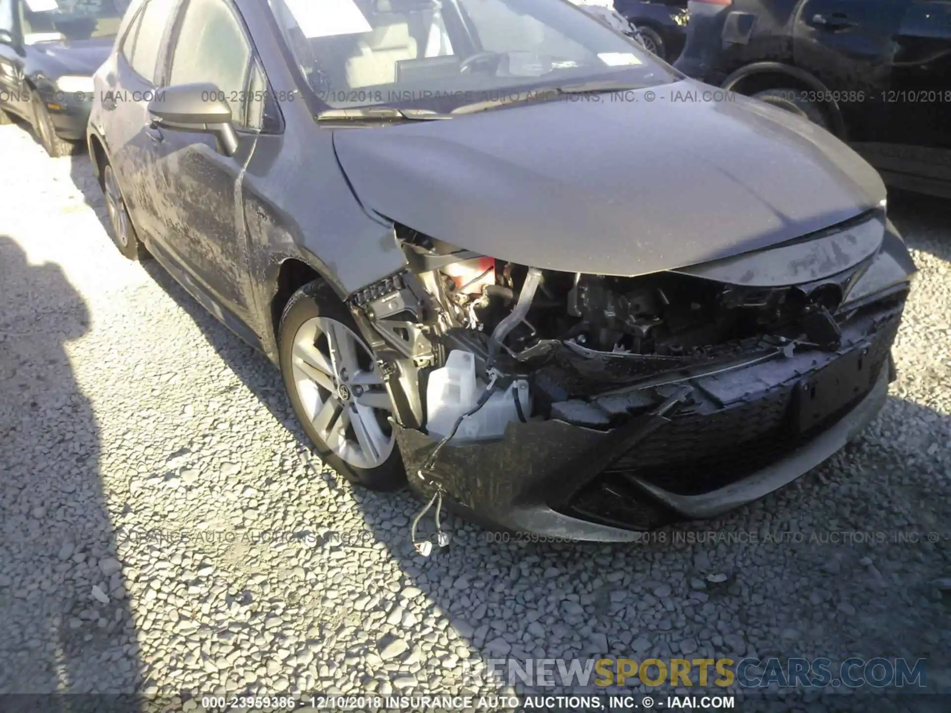 6 Photograph of a damaged car JTNK4RBE8K3007642 TOYOTA COROLLA 2019