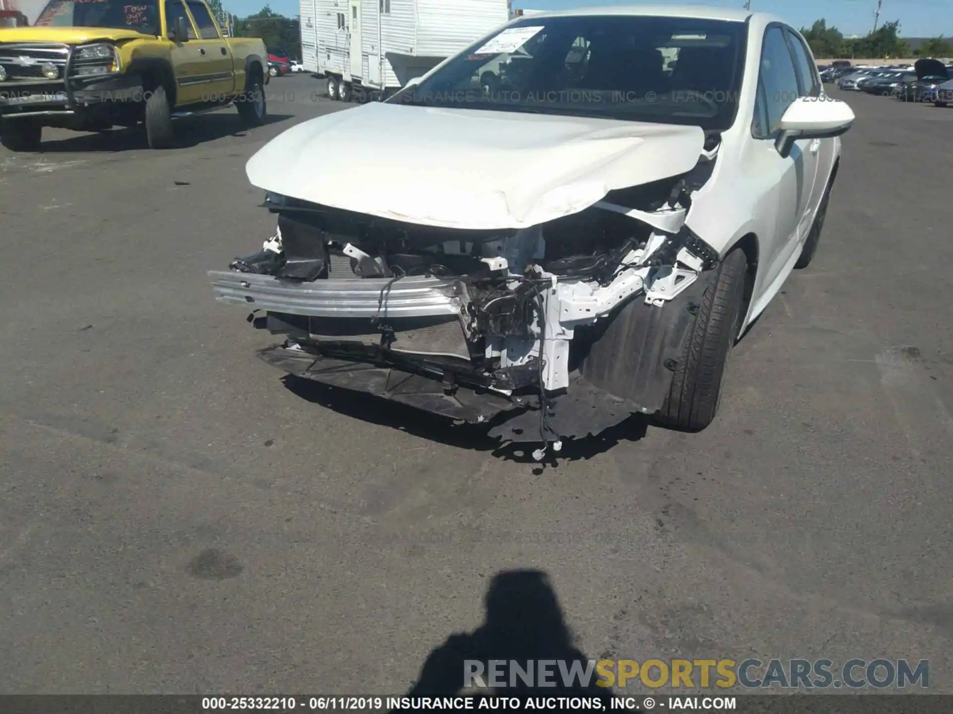 6 Photograph of a damaged car JTNK4RBE8K3012632 TOYOTA COROLLA 2019