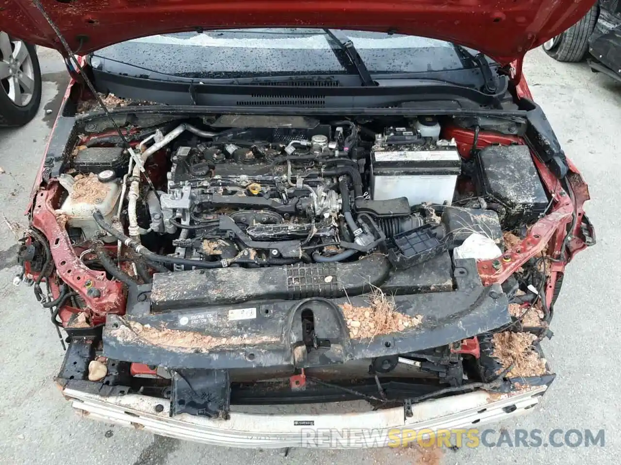 7 Photograph of a damaged car JTNK4RBE8K3018852 TOYOTA COROLLA 2019