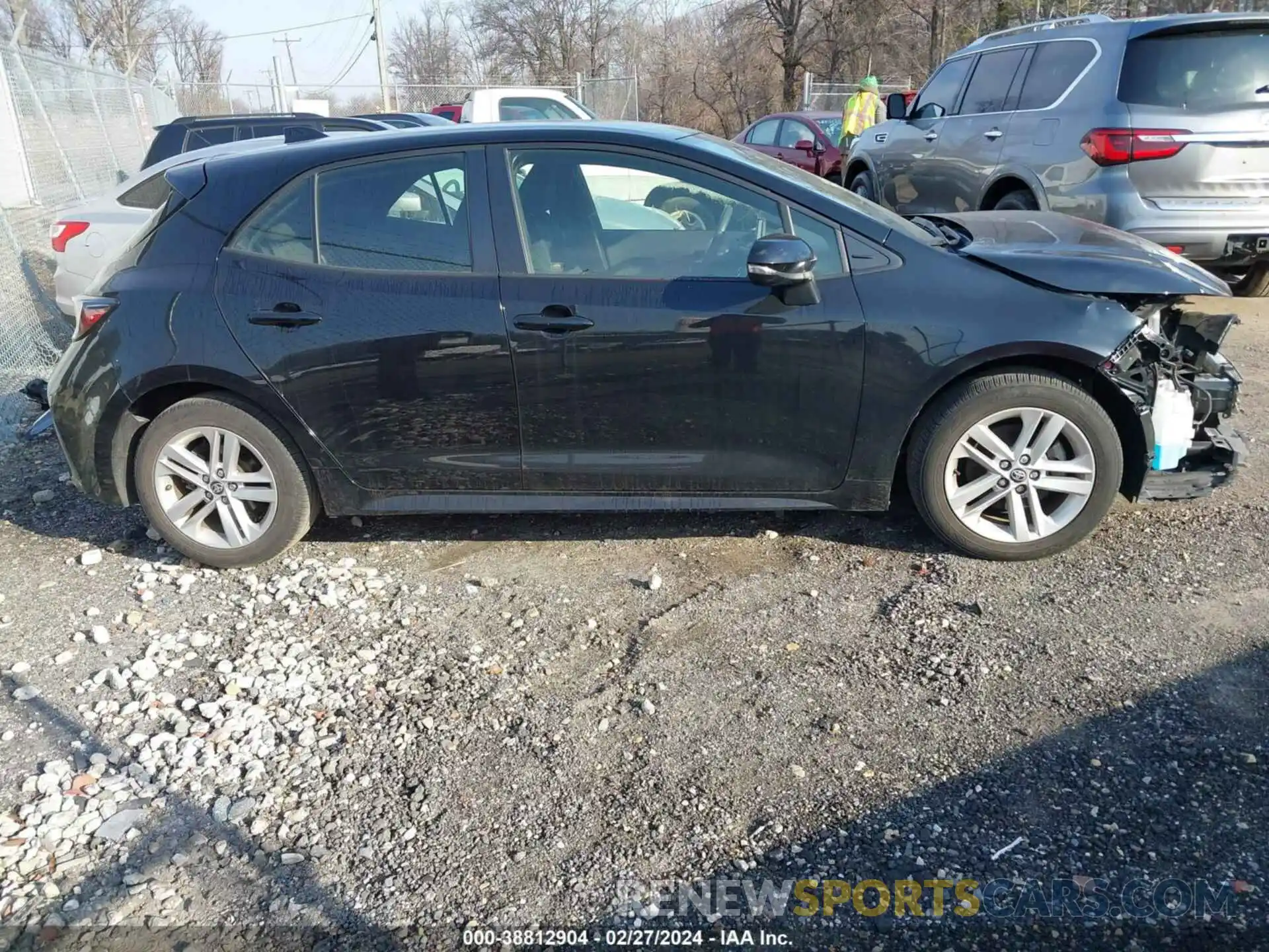 14 Photograph of a damaged car JTNK4RBE8K3019905 TOYOTA COROLLA 2019