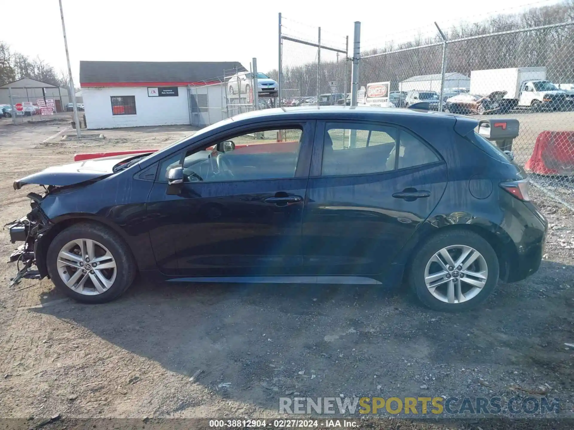 15 Photograph of a damaged car JTNK4RBE8K3019905 TOYOTA COROLLA 2019