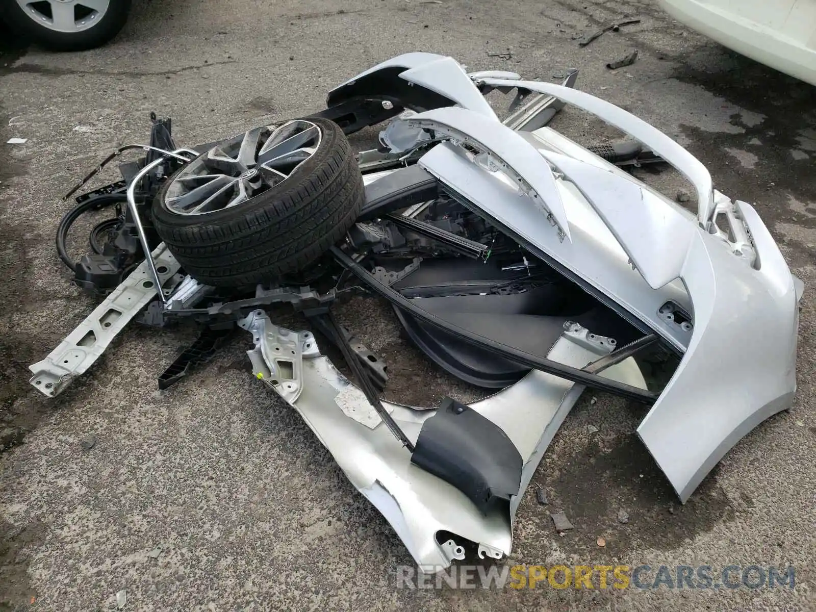 9 Photograph of a damaged car JTNK4RBE8K3034565 TOYOTA COROLLA 2019