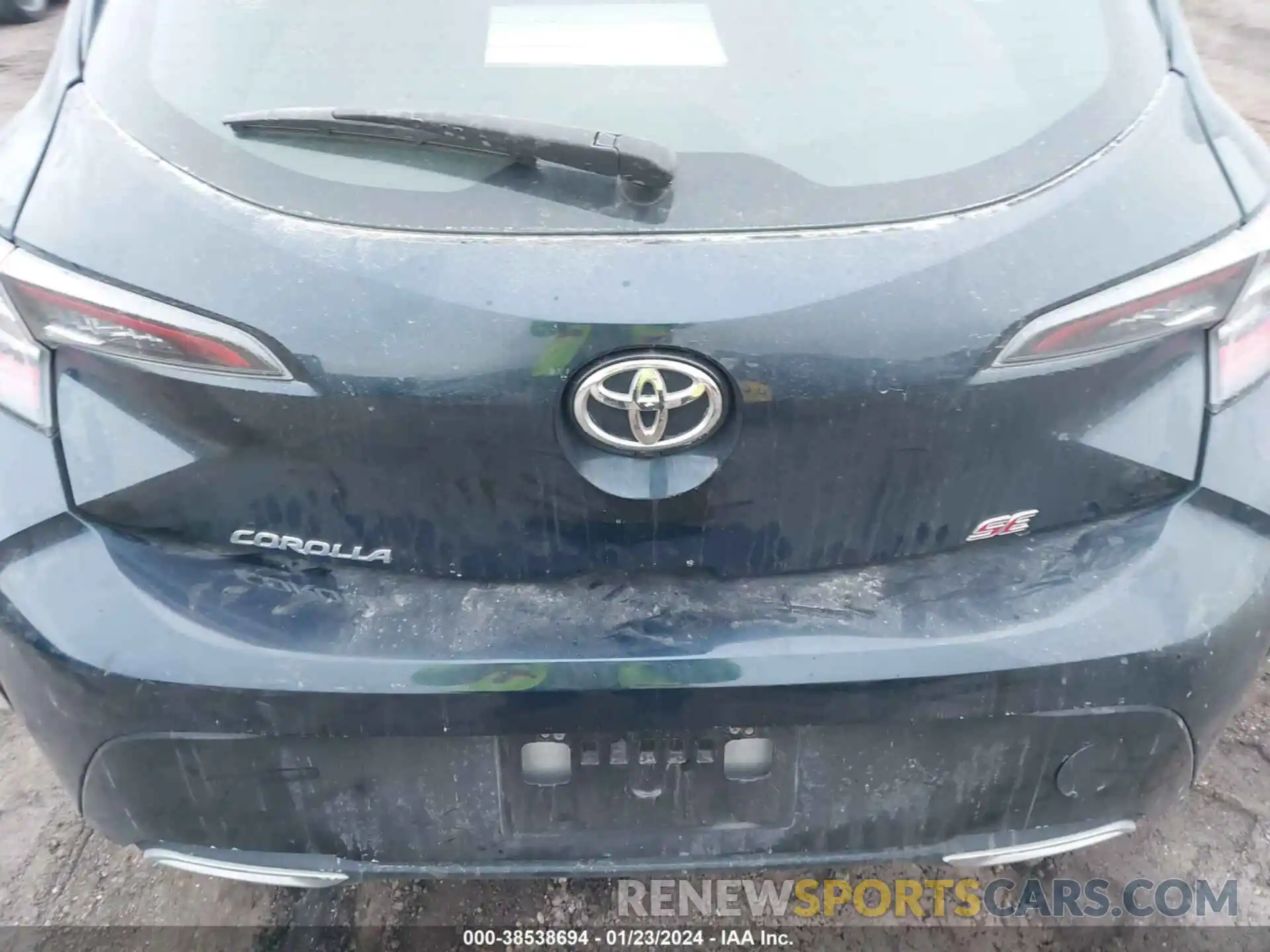 16 Photograph of a damaged car JTNK4RBE8K3035246 TOYOTA COROLLA 2019