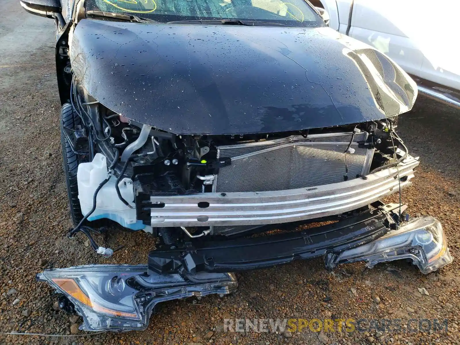 9 Photograph of a damaged car JTNK4RBE8K3045758 TOYOTA COROLLA 2019