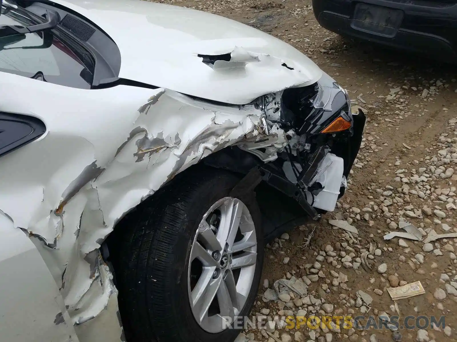 9 Photograph of a damaged car JTNK4RBE8K3047641 TOYOTA COROLLA 2019