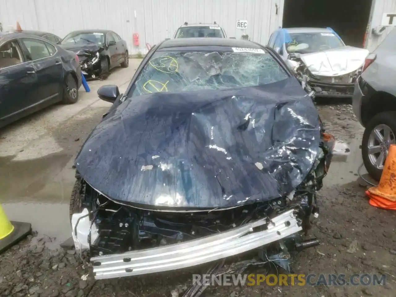 7 Photograph of a damaged car JTNK4RBE8K3049826 TOYOTA COROLLA 2019