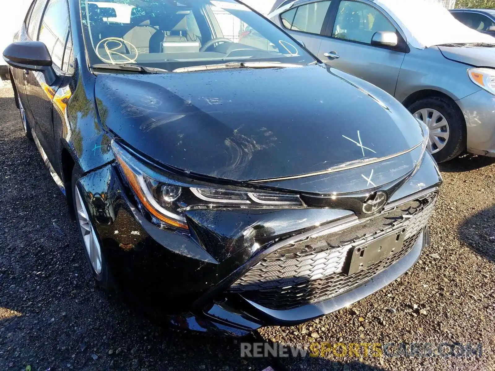 9 Photograph of a damaged car JTNK4RBE8K3056159 TOYOTA COROLLA 2019