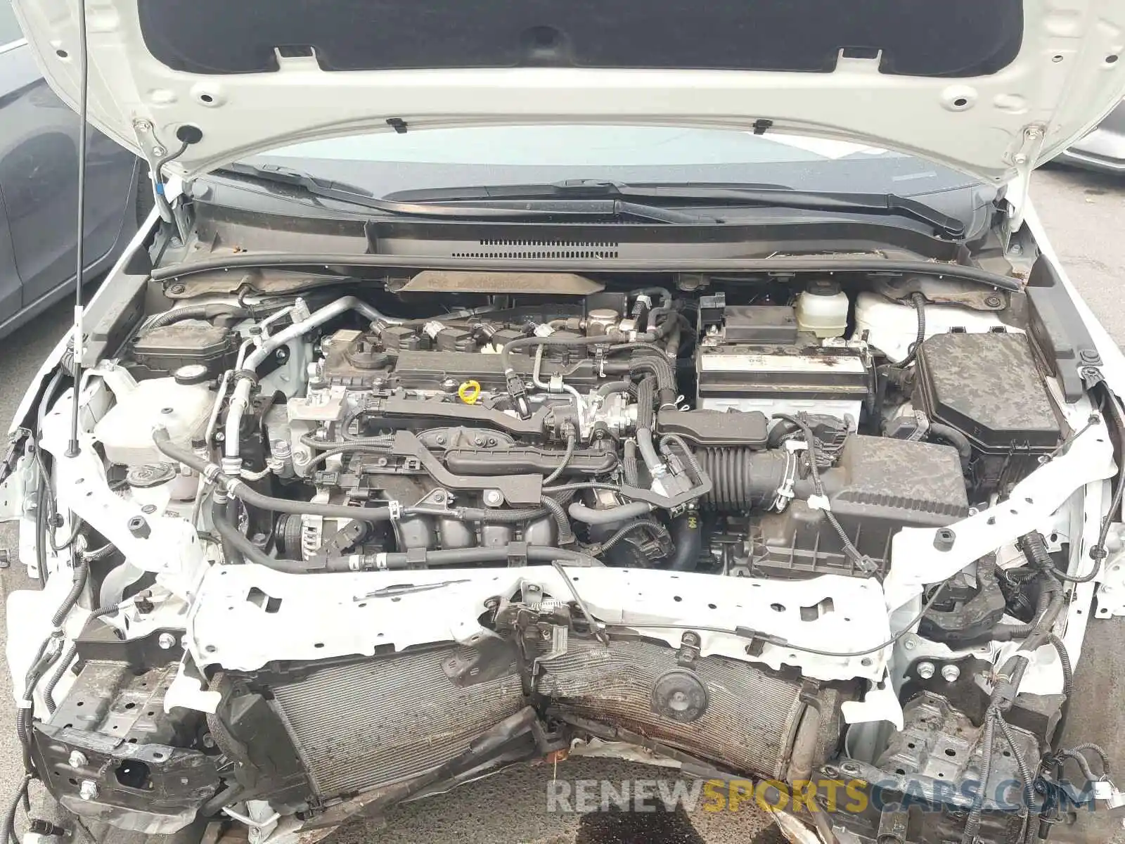 7 Photograph of a damaged car JTNK4RBE8K3056629 TOYOTA COROLLA 2019