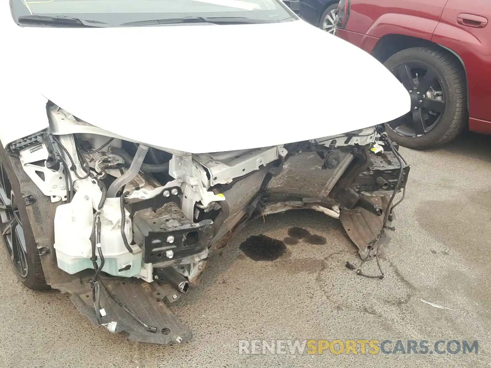 9 Photograph of a damaged car JTNK4RBE8K3056629 TOYOTA COROLLA 2019