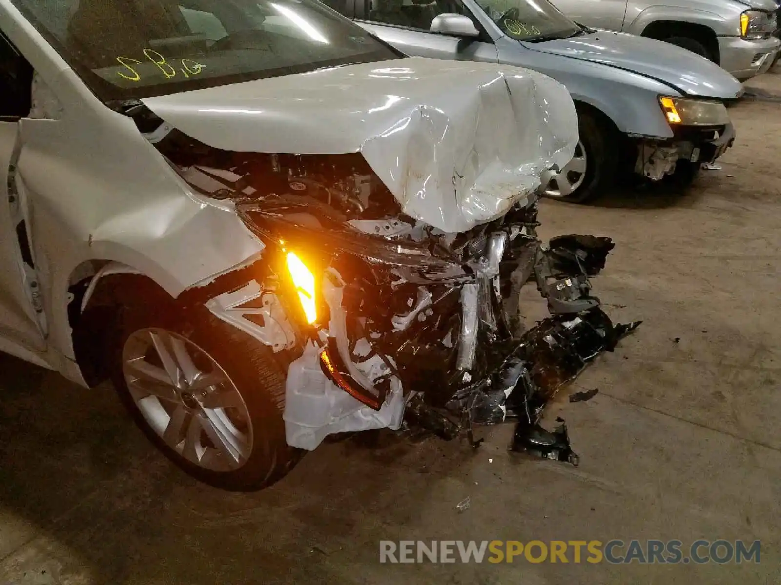 9 Photograph of a damaged car JTNK4RBE8K3056744 TOYOTA COROLLA 2019