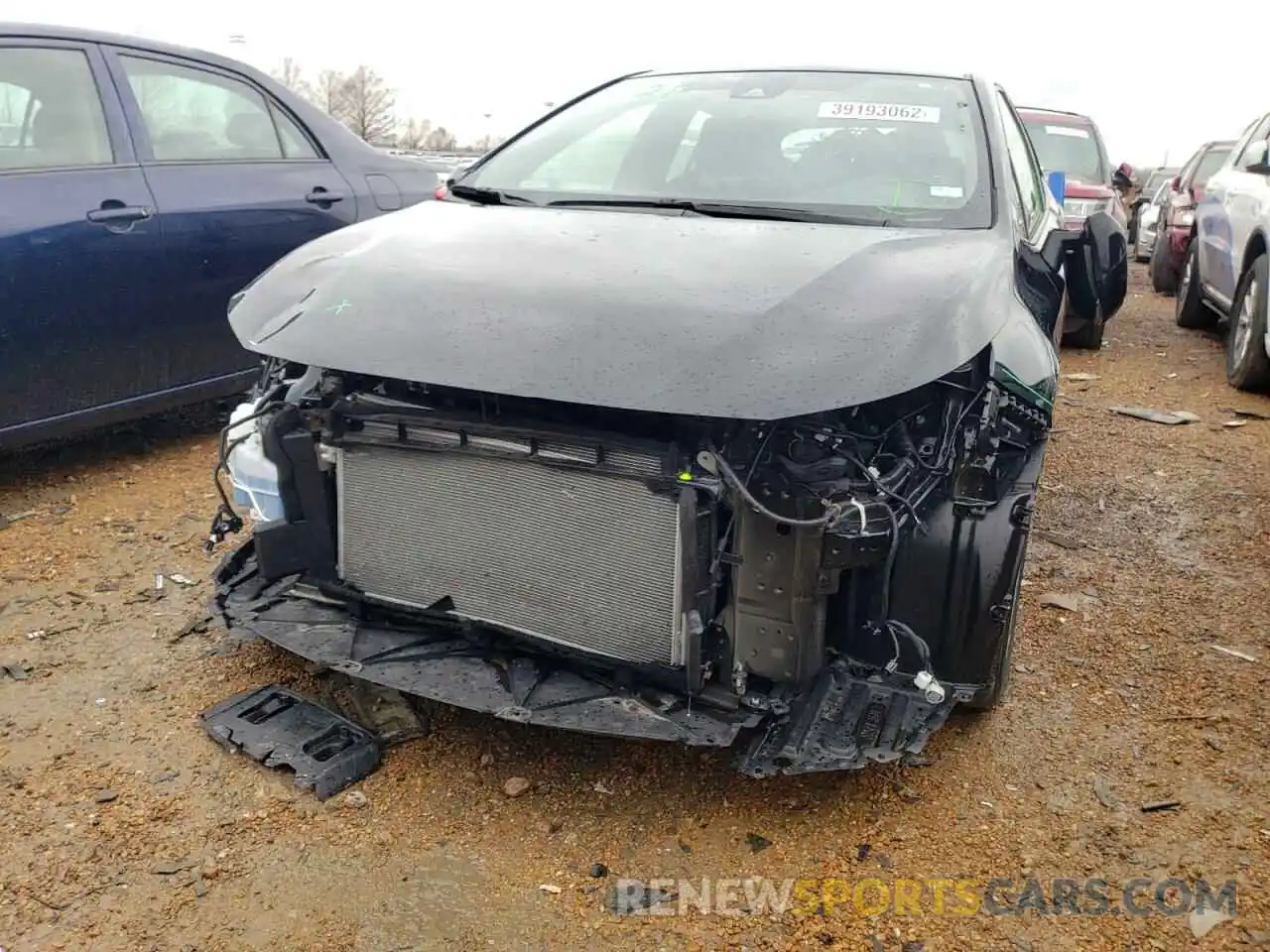 9 Photograph of a damaged car JTNK4RBE8K3057084 TOYOTA COROLLA 2019