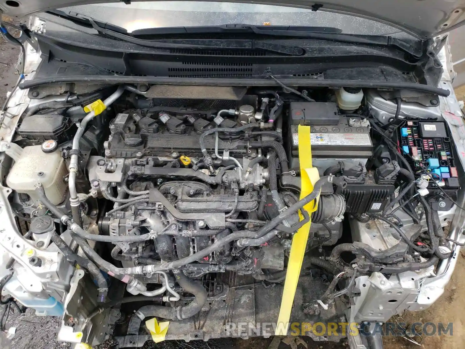 7 Photograph of a damaged car JTNK4RBE8K3062043 TOYOTA COROLLA 2019