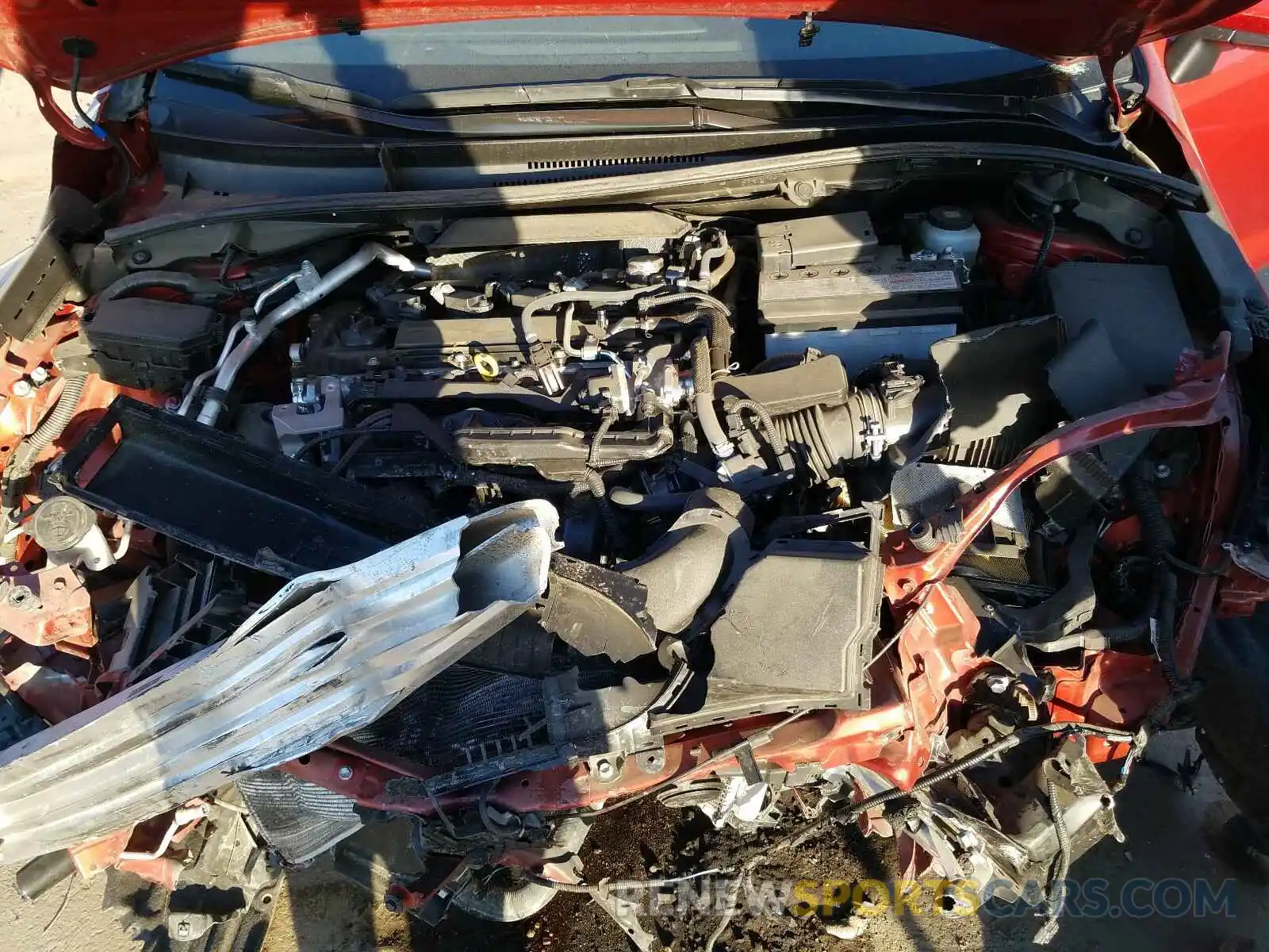 7 Photograph of a damaged car JTNK4RBE8K3062141 TOYOTA COROLLA 2019