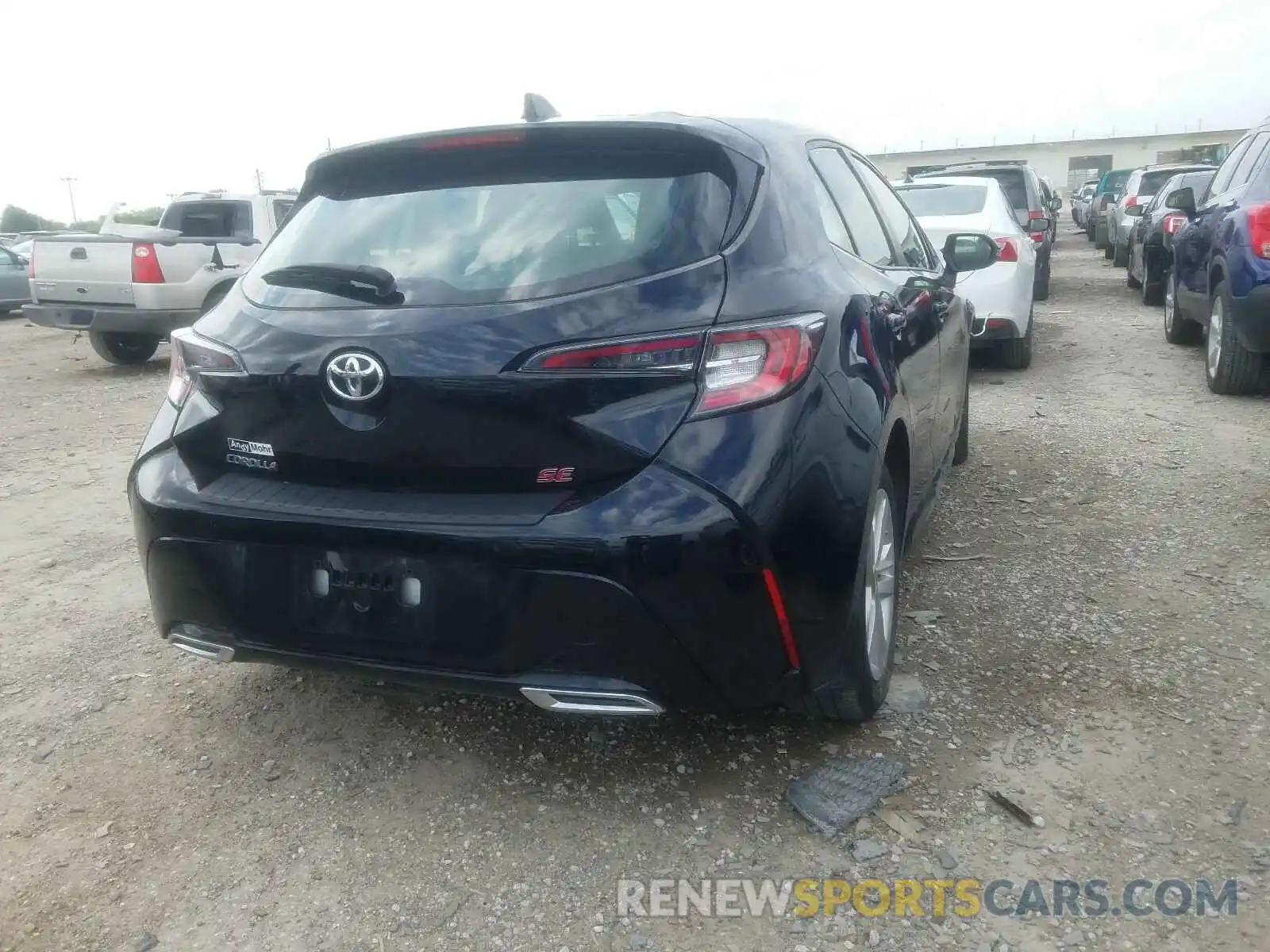 4 Photograph of a damaged car JTNK4RBE8K3064066 TOYOTA COROLLA 2019