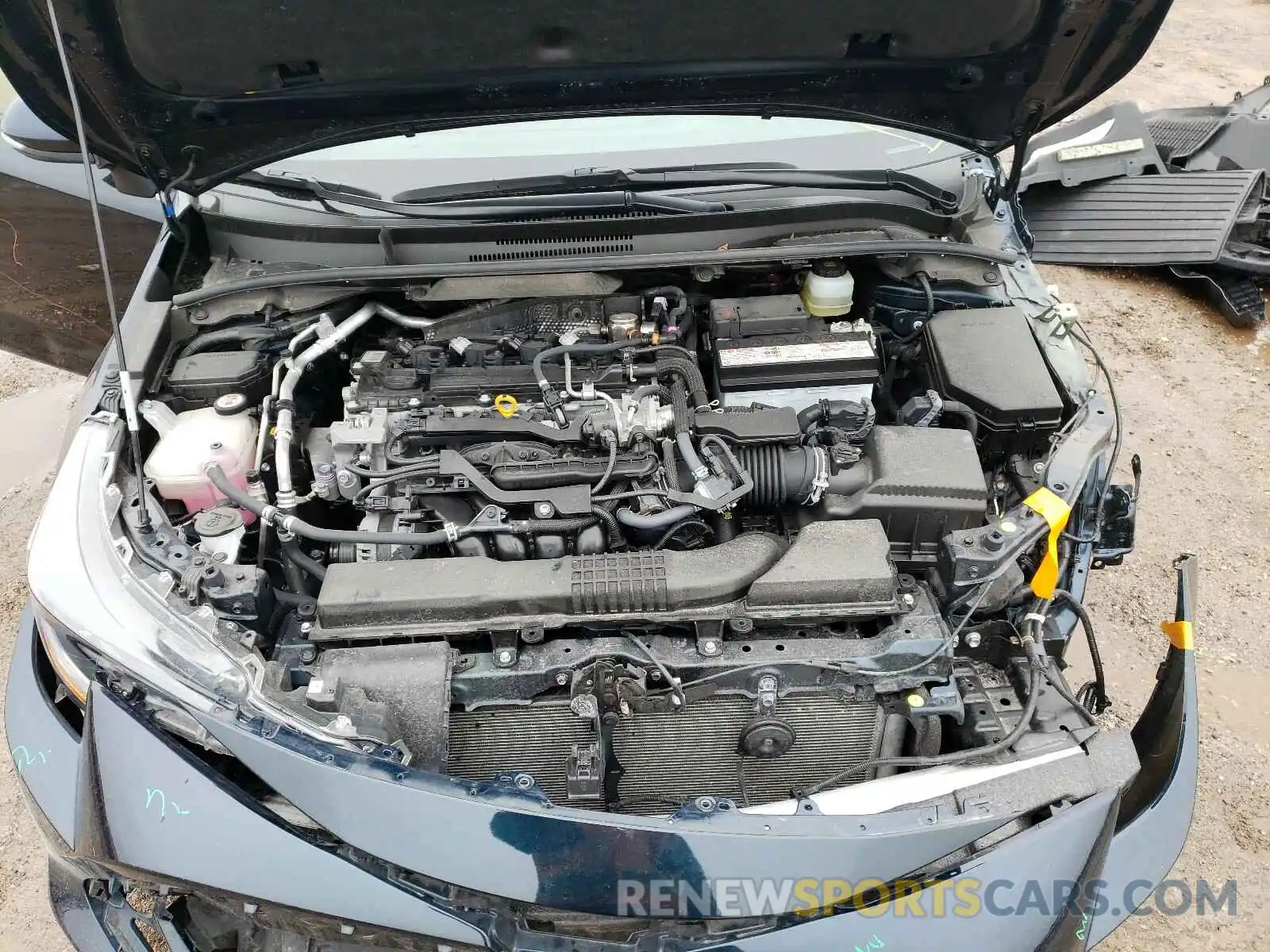 7 Photograph of a damaged car JTNK4RBE8K3069378 TOYOTA COROLLA 2019