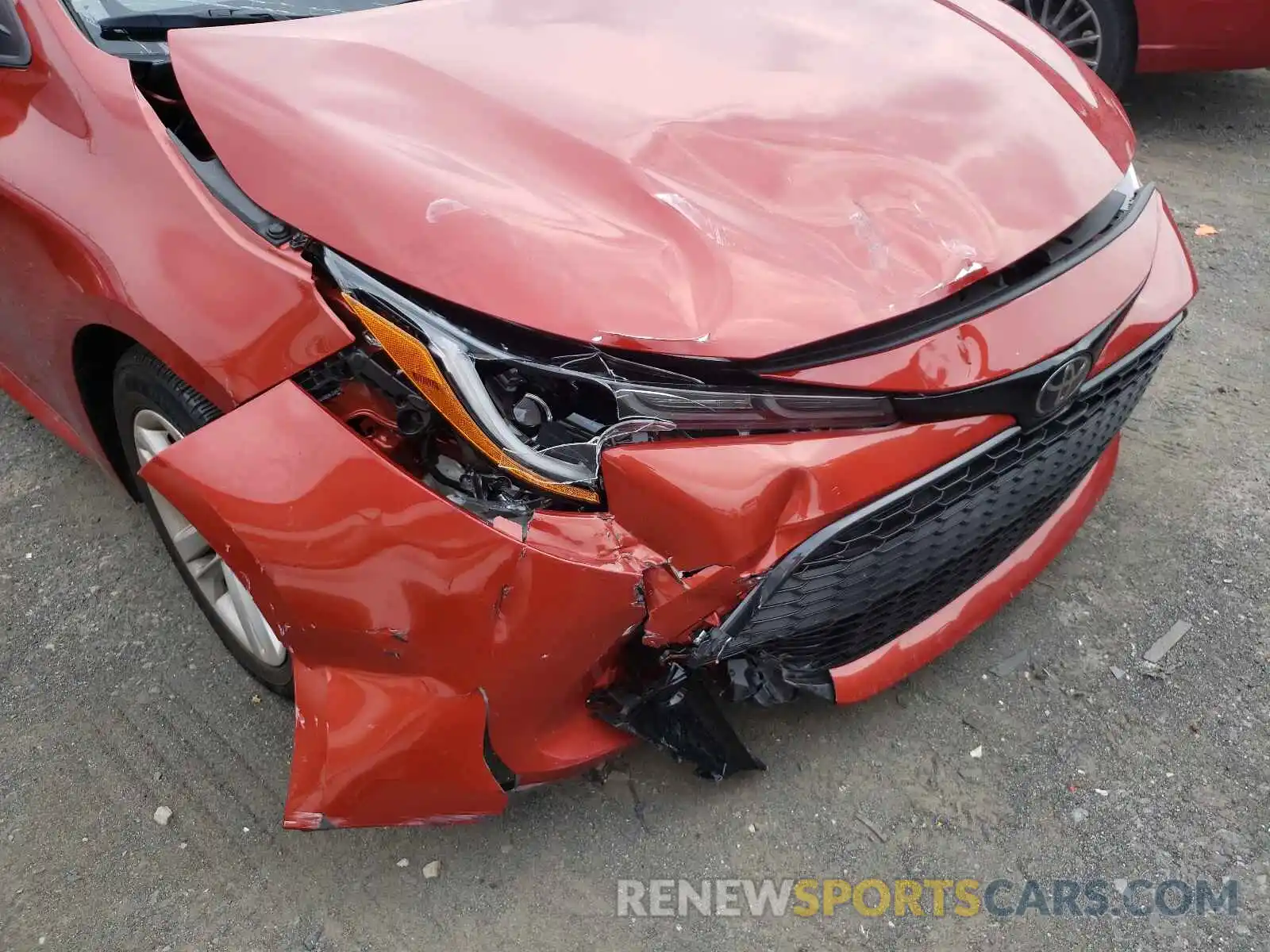 9 Photograph of a damaged car JTNK4RBE8K3069770 TOYOTA COROLLA 2019