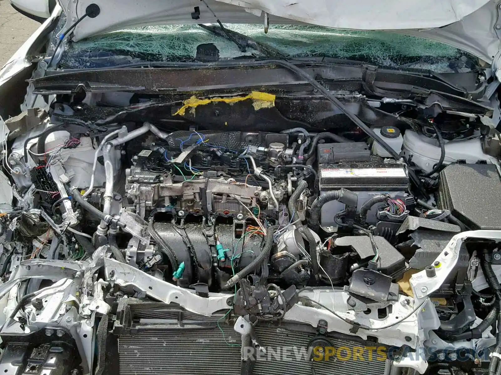 7 Photograph of a damaged car JTNK4RBE9K3001140 TOYOTA COROLLA 2019